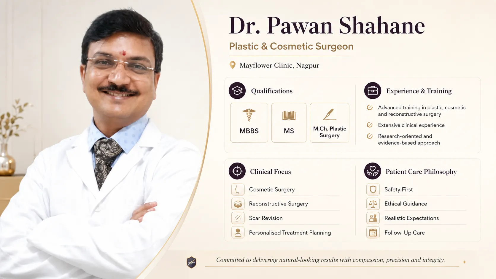 Dr. Pawan Shahane credentials and training summary